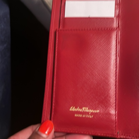 EUC Ferragamo red long wallet - Picture 6 of 6